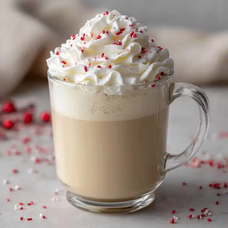 Peppermint White Hot Chocolate Recipe
