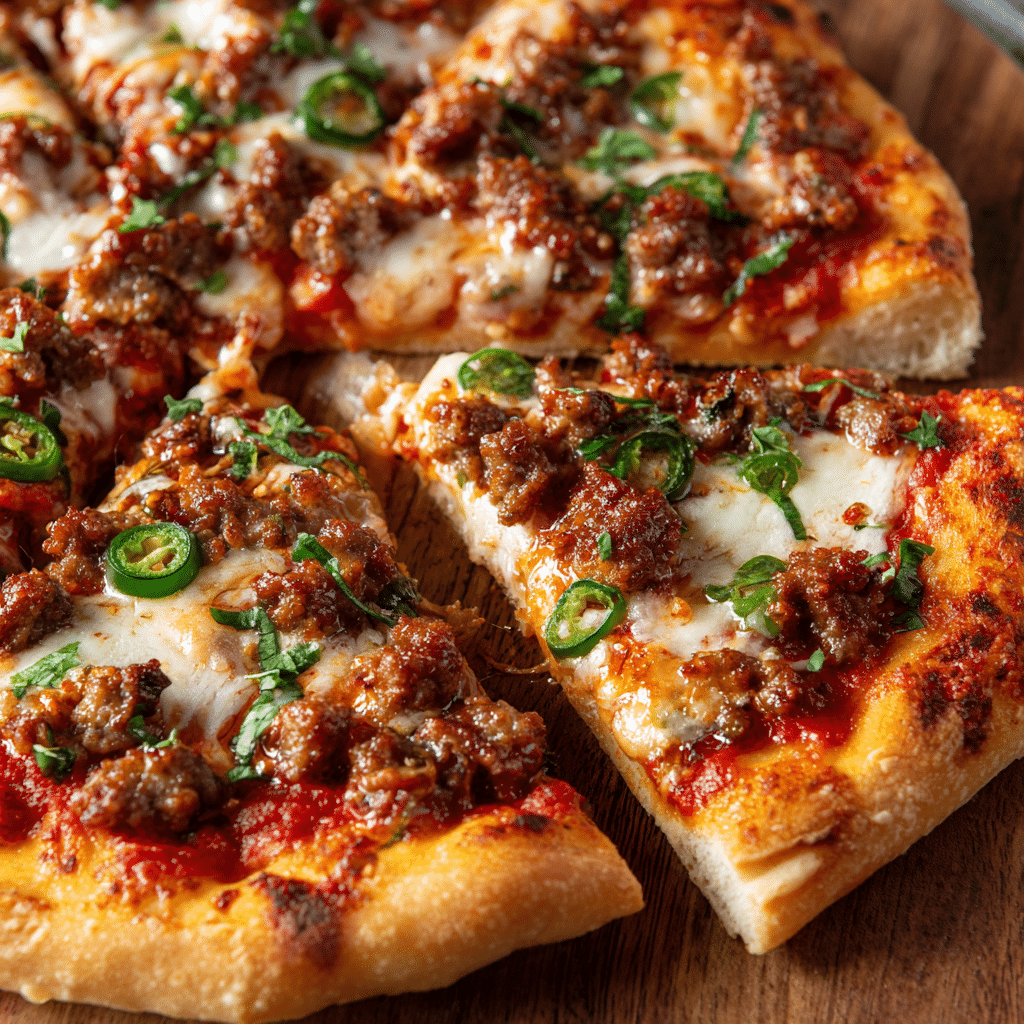 Big Mac Pizza Recipe - Recipe Image