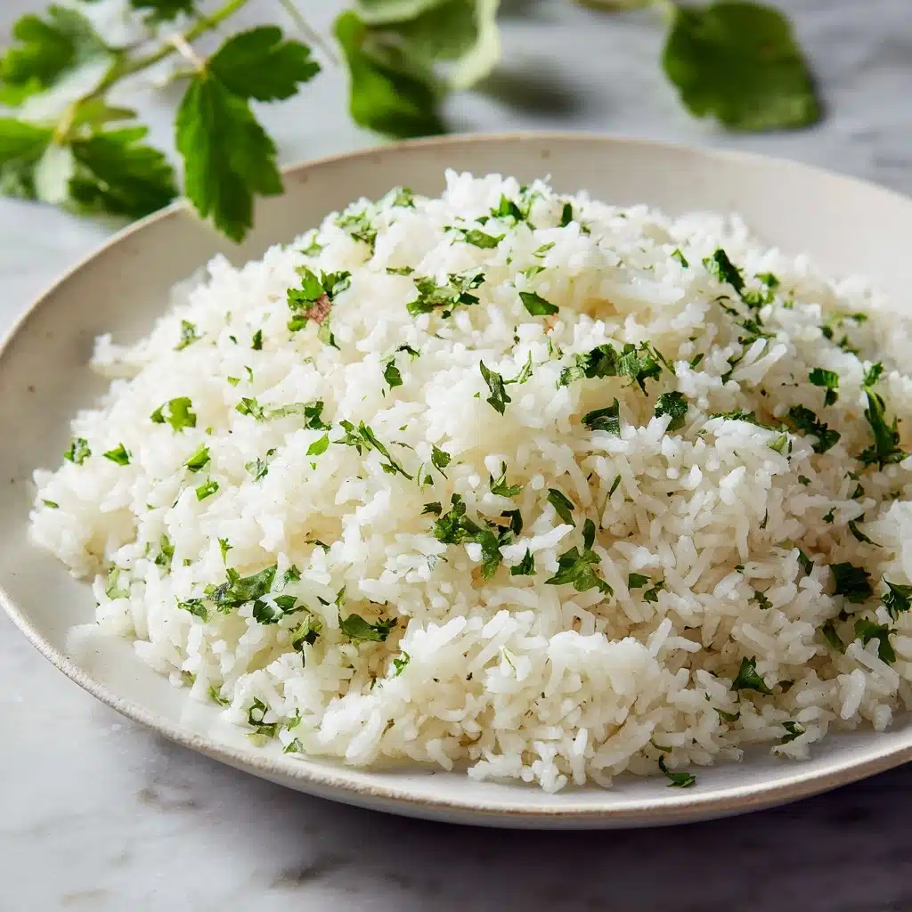Garlic Parmesan Rice Recipe - Recipe Image