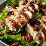 Cranberry Pecan Chicken Salad with Poppy Seed Dressing Recipe