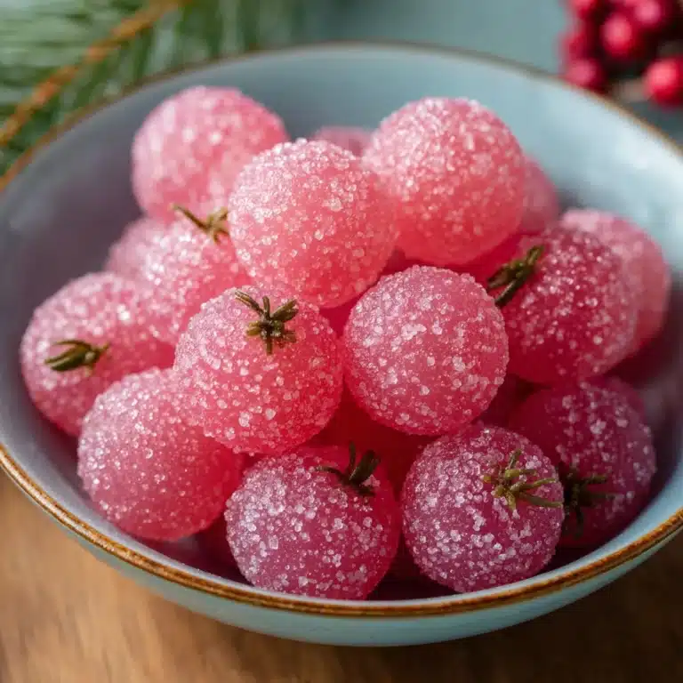 Pink Cotton Candied Grapes Recipe