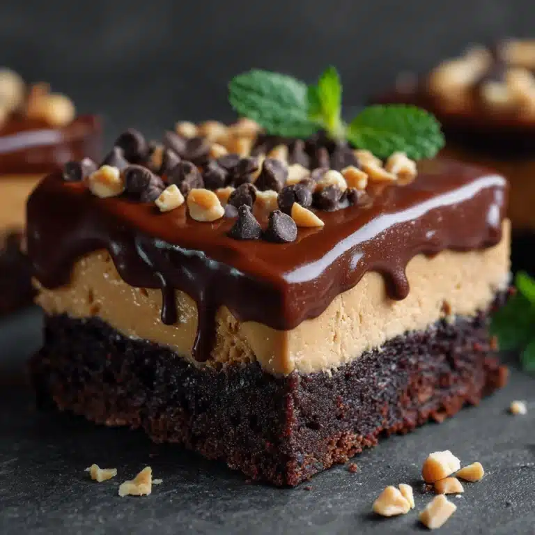 Chocolate Peanut Butter Poke Cake Recipe