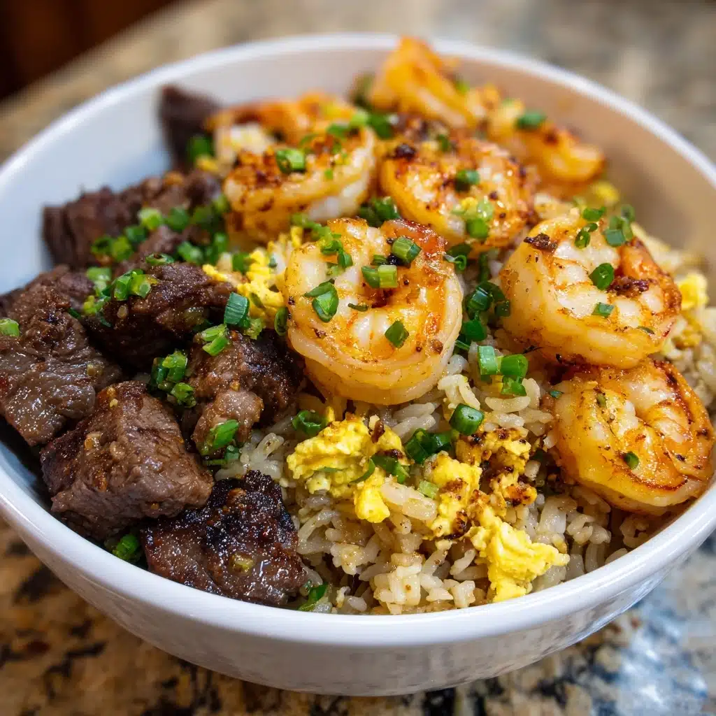 Shrimp and Steak Fried Rice Recipe - Recipe Image