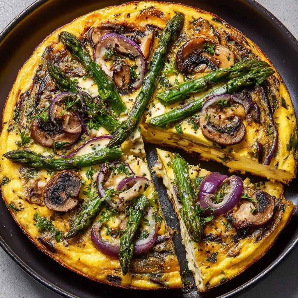 Asparagus-Mushroom Frittata Recipe - Recipe Image