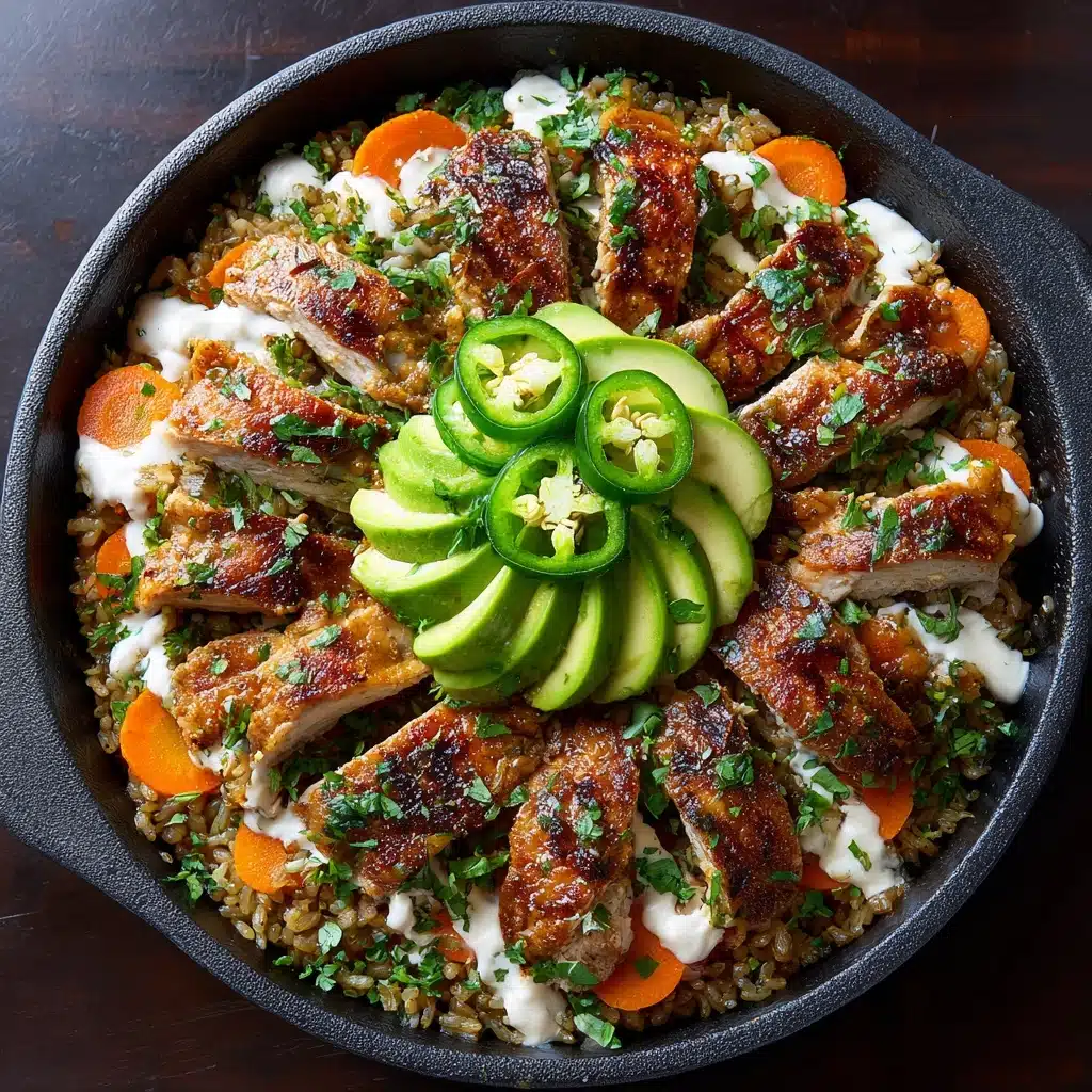 Creamy Cilantro Lime Chicken and Rice Recipe