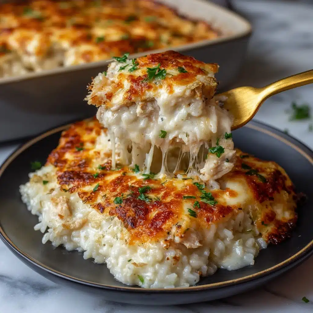 Cheesy Angel Chicken and Rice Recipe - Recipe Image