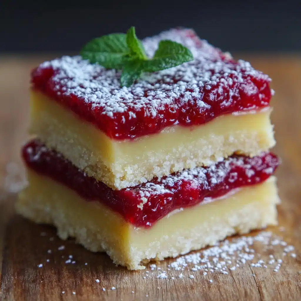 Raspberry Lemon Bars Recipe - Recipe Image