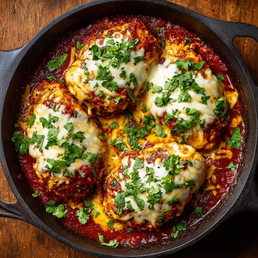 Skillet Salsa Chicken Recipe - Recipe Image