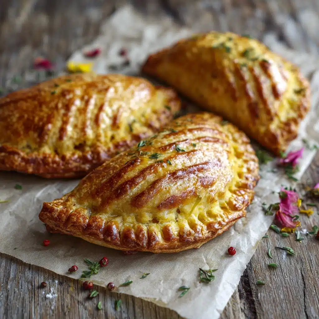 Chicken Curry Pasties Recipe - Recipe Image