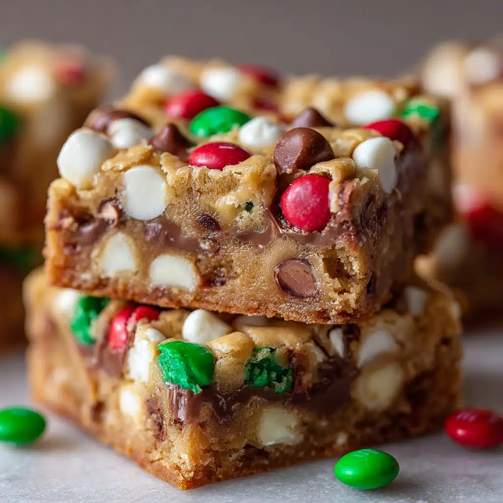 Christmas Cookie Bars Recipe - Recipe Image