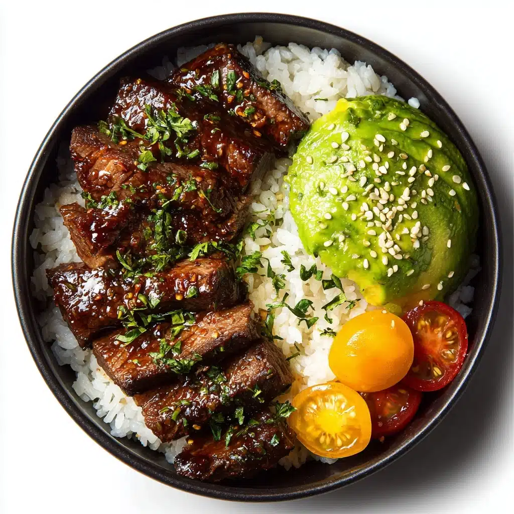 Steak Avocado Rice Bowl: A Delicious and Nutritious Meal Idea Recipe - Recipe Image