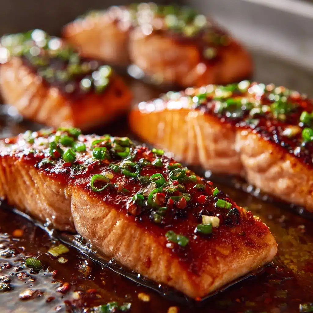 Honey Garlic Salmon Recipe - Recipe Image