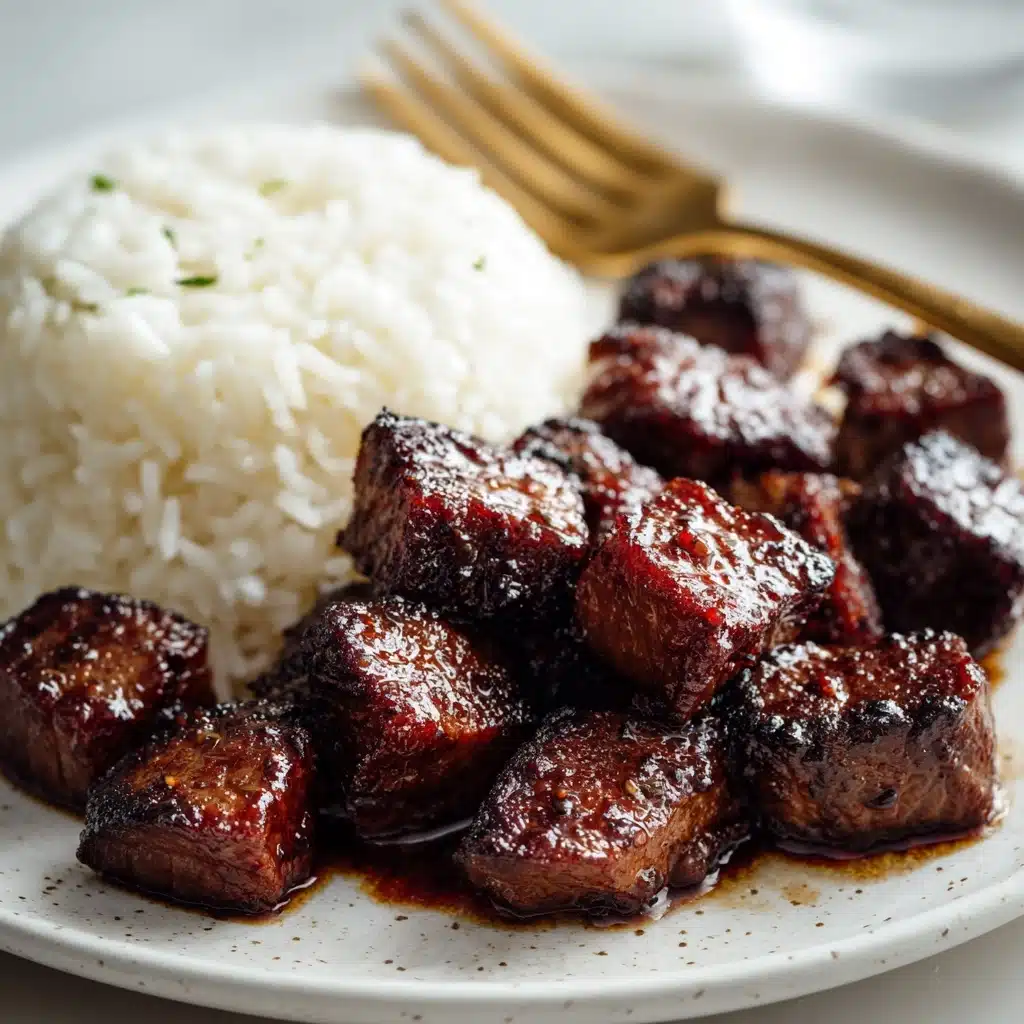 Air Fryer Steak Bites Recipe - Recipe Image