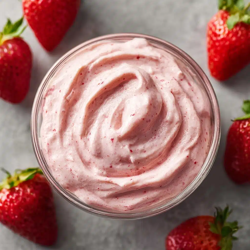 Fresh Strawberry Cream Cheese Frosting Recipe - Recipe Image