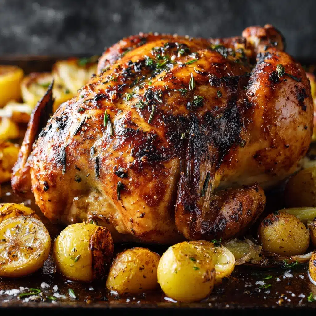 Honey Lemon Roast Chicken Recipe - Recipe Image