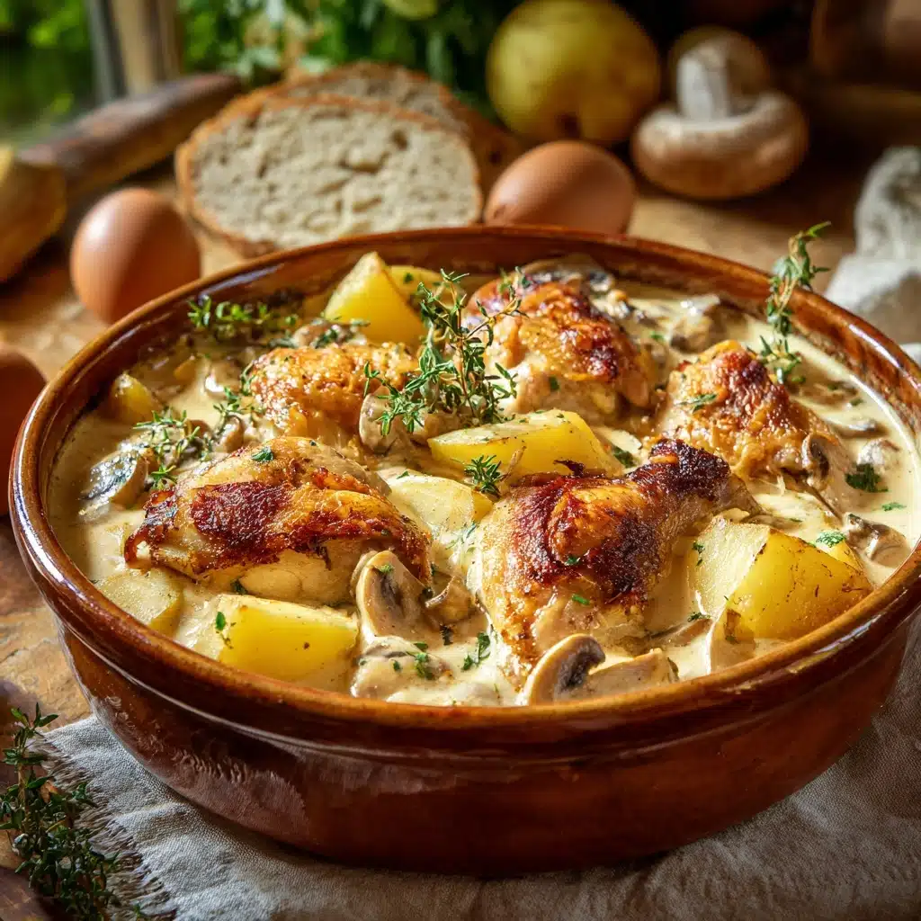 French Chicken Casserole Recipe - Recipe Image