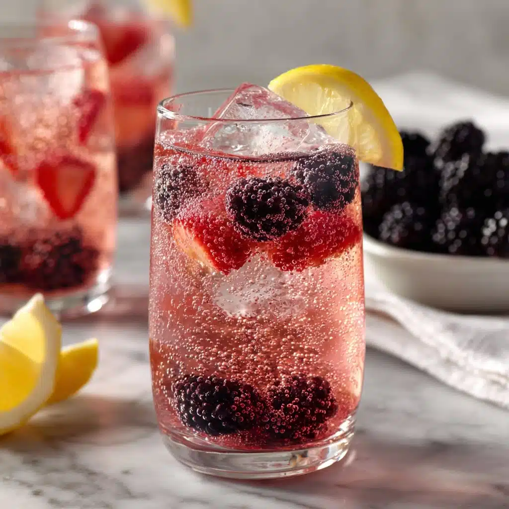 Strawberry Sparkler Mocktail Recipe - Recipe Image