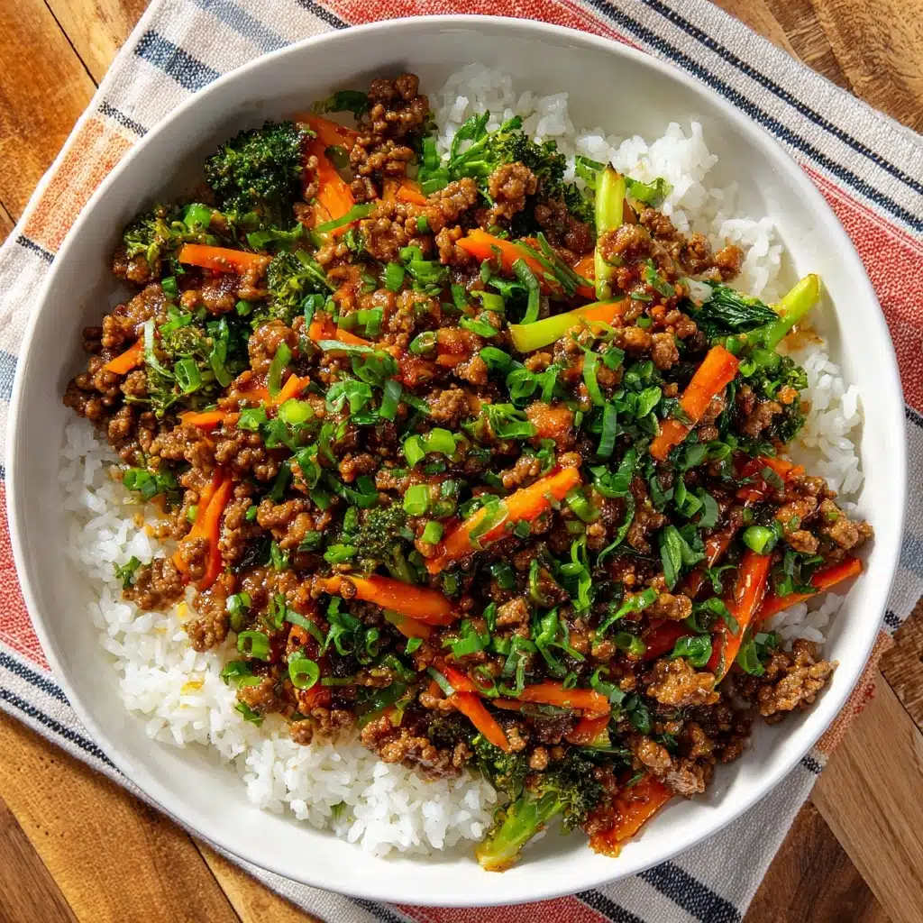 Ground Turkey Teriyaki Stir Fry Recipe - Recipe Image