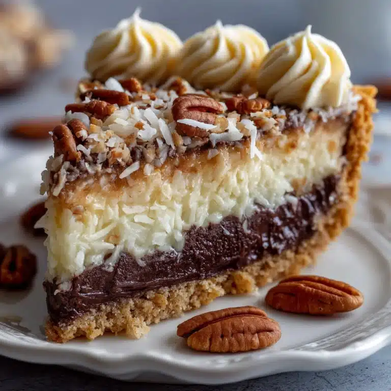 No-Bake German Chocolate Pie Recipe for Easy Dessert Recipe