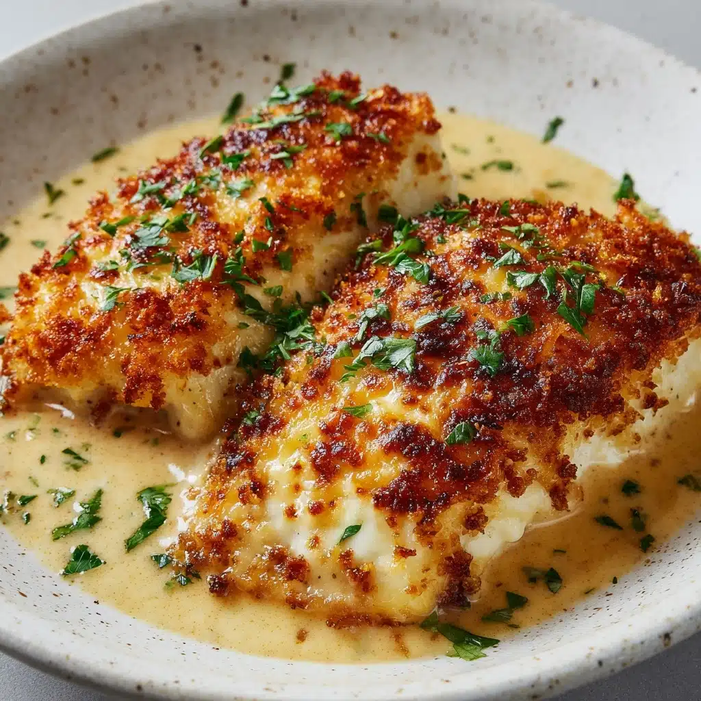 Buttery Cheesy Basa Recipe - Recipe Image