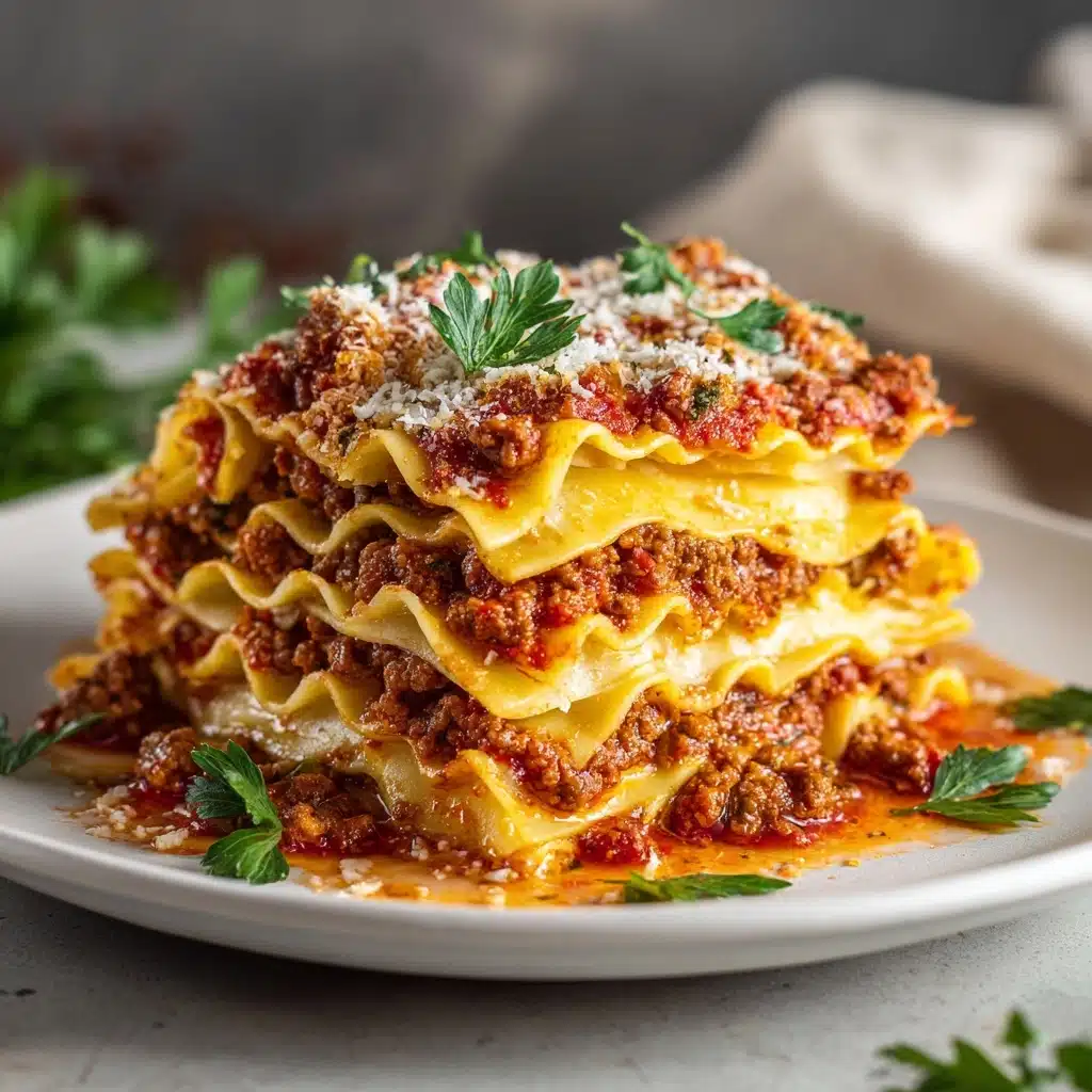 Easy Crockpot Ravioli Lasagna Recipe - Recipe Image