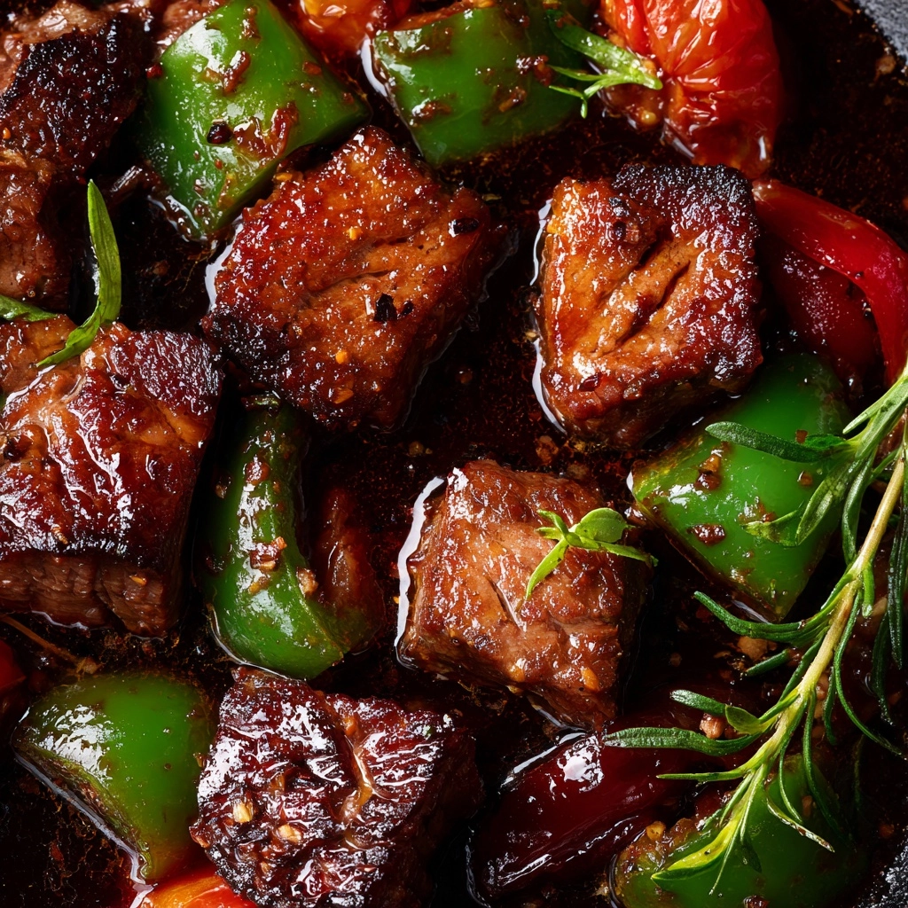 Pepper Steak in a Crock Pot Recipe - Recipe Image