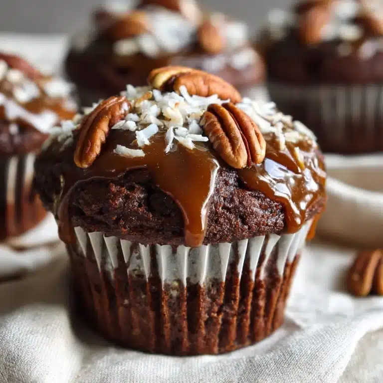German Chocolate Cupcakes Recipe
