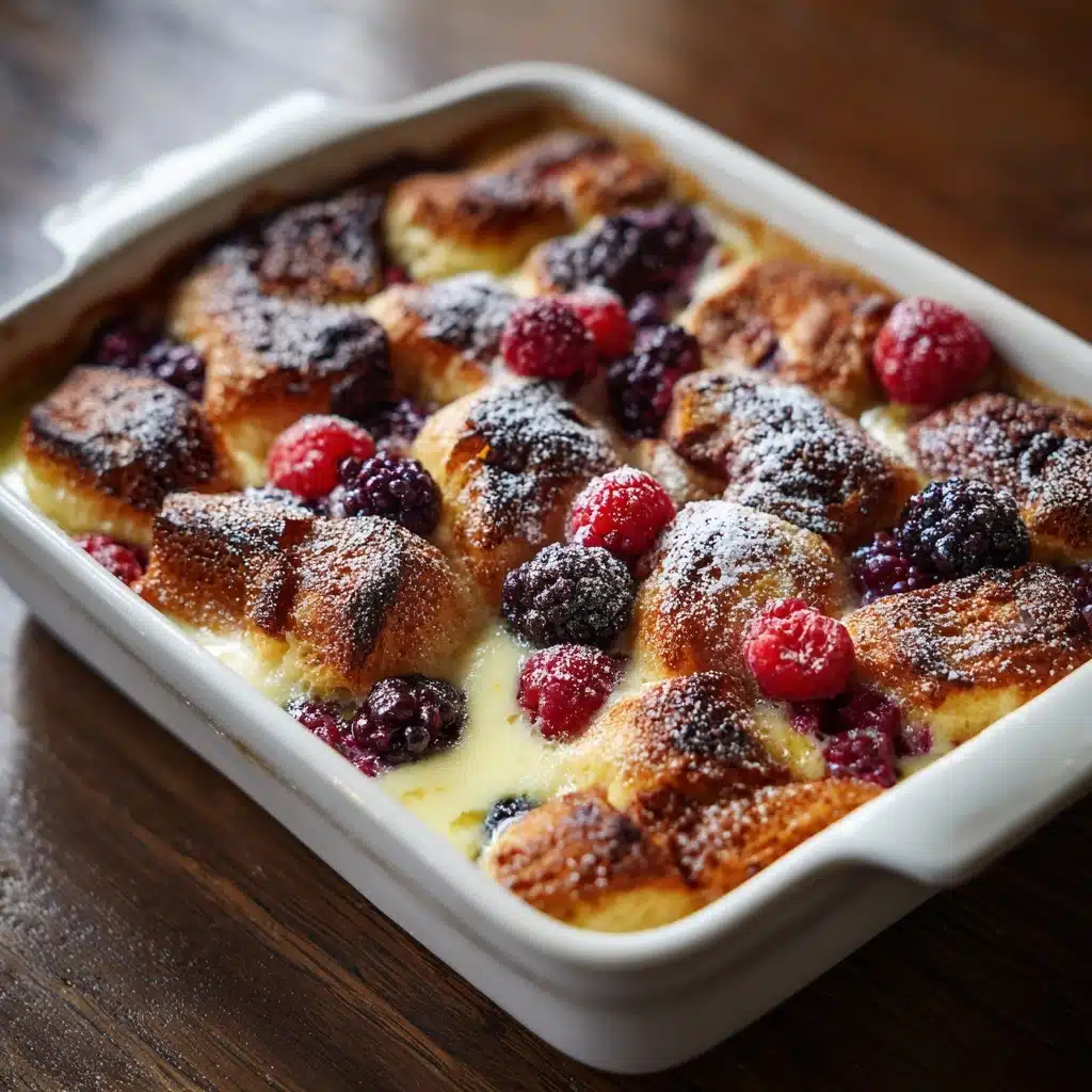 Berry Croissant Bake Recipe - Recipe Image