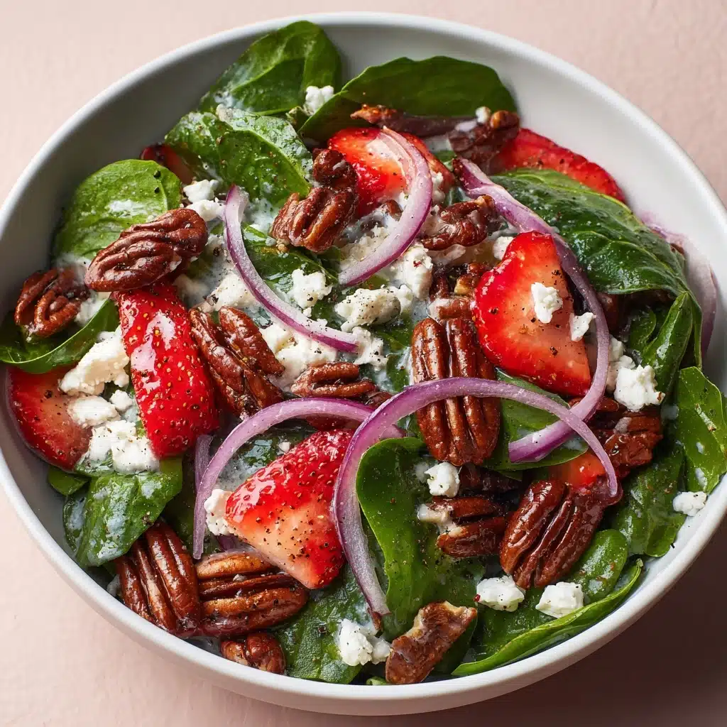 Strawberry Spinach Salad Recipe - Recipe Image