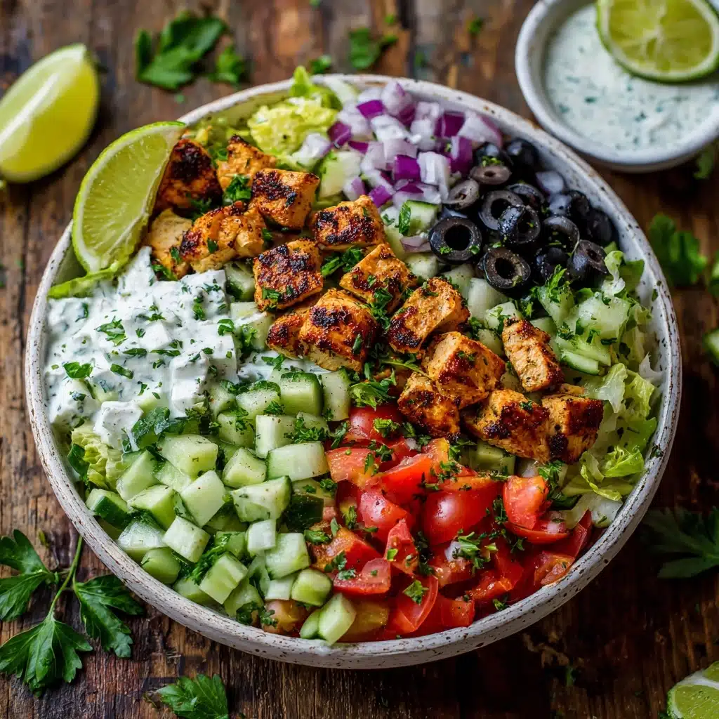 Mediterranean Chicken Salad Recipe - Recipe Image