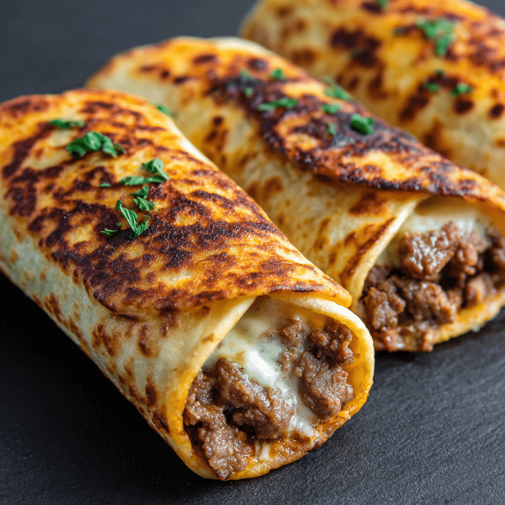 Keto Philly Cheesesteak Roll-Ups Recipe - Recipe Image