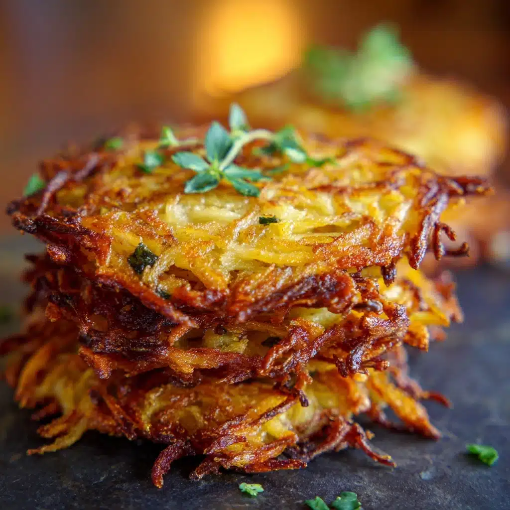 Creamy Potato Stacks Recipe - Recipe Image