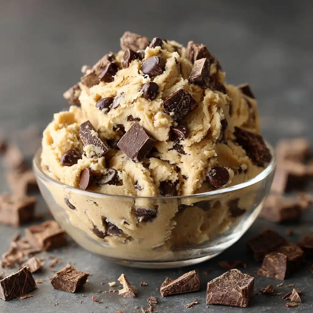 Edible Brownie Batter Cookie Dough Recipe - Recipe Image