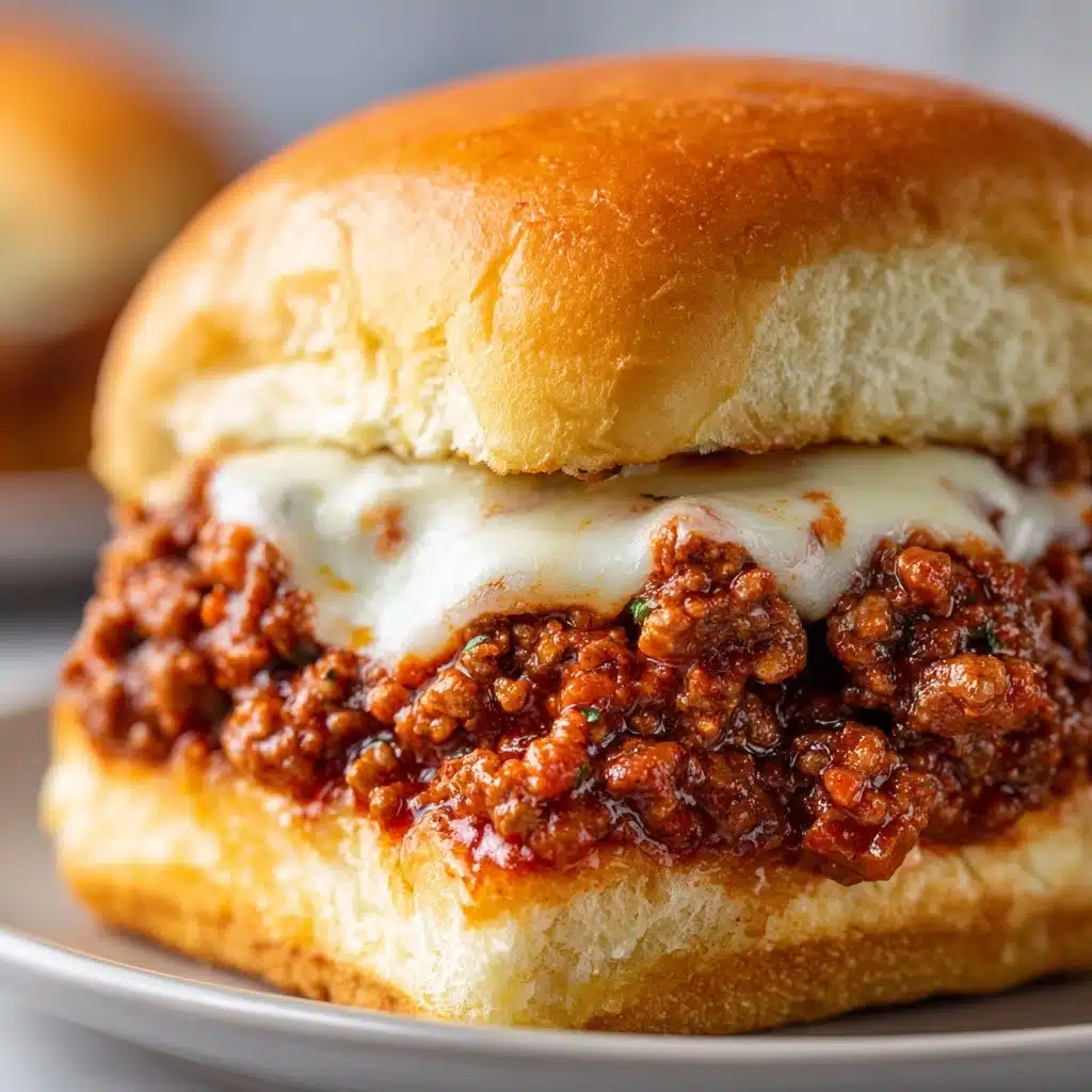 Chicken Parmesan Sloppy Joes : Delicious Dinner Recipe - Recipe Image