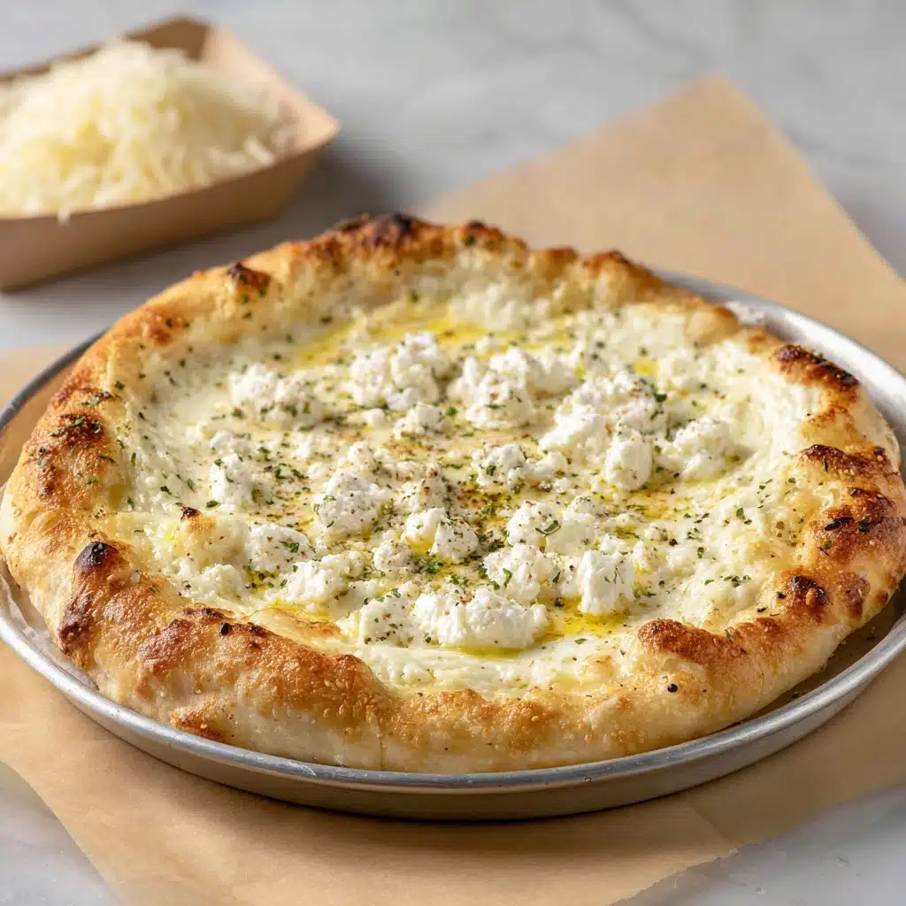 Creamy Garlic White Pizza Sauce Recipe - Recipe Image