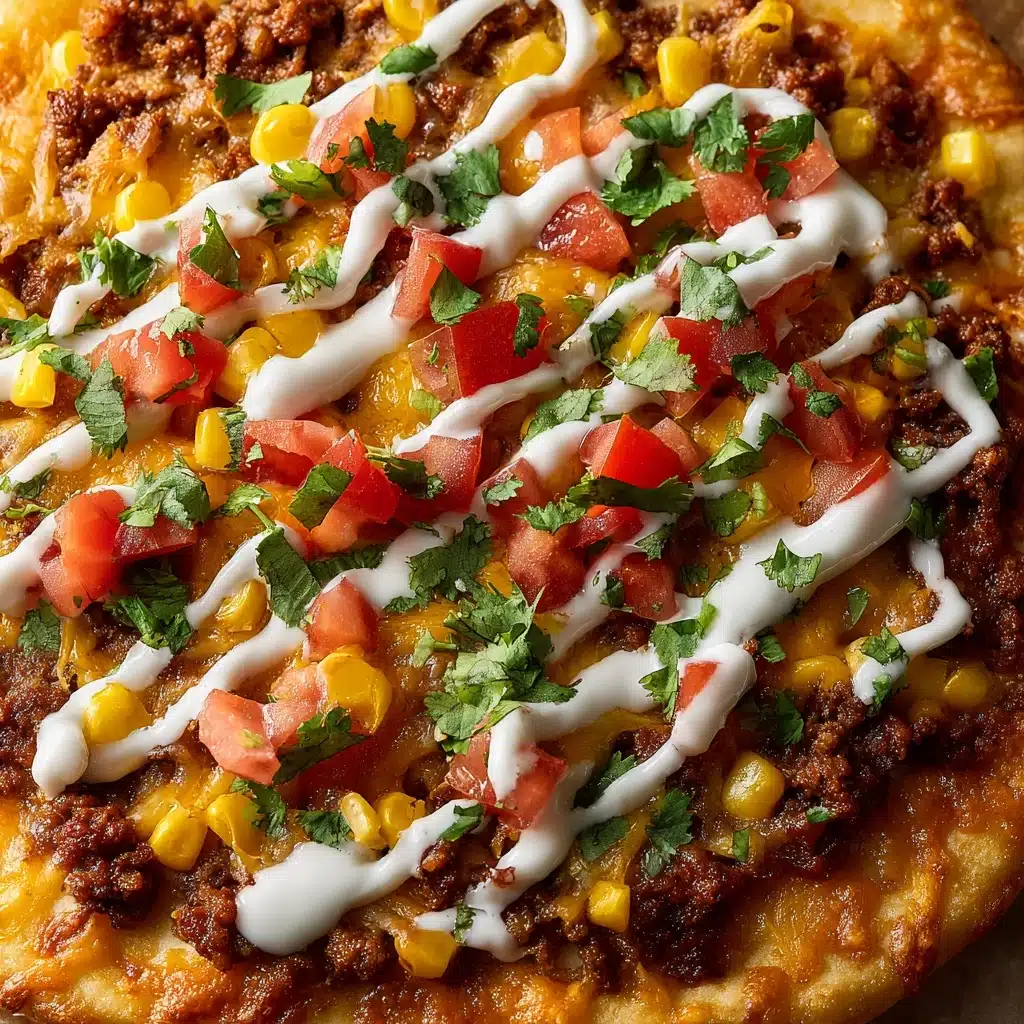Taco Pizza Recipe - Recipe Image