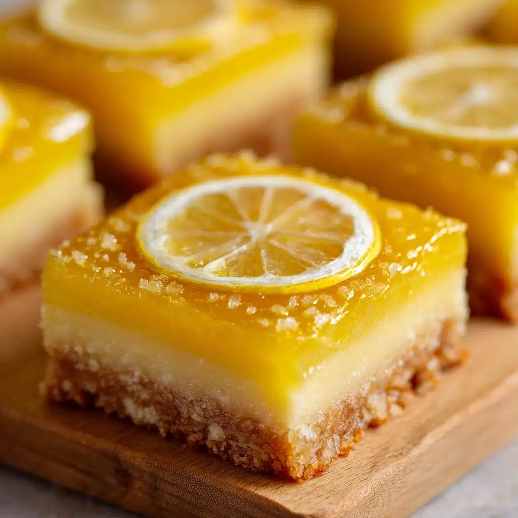 Lemon Delight Bars Recipe - Recipe Image