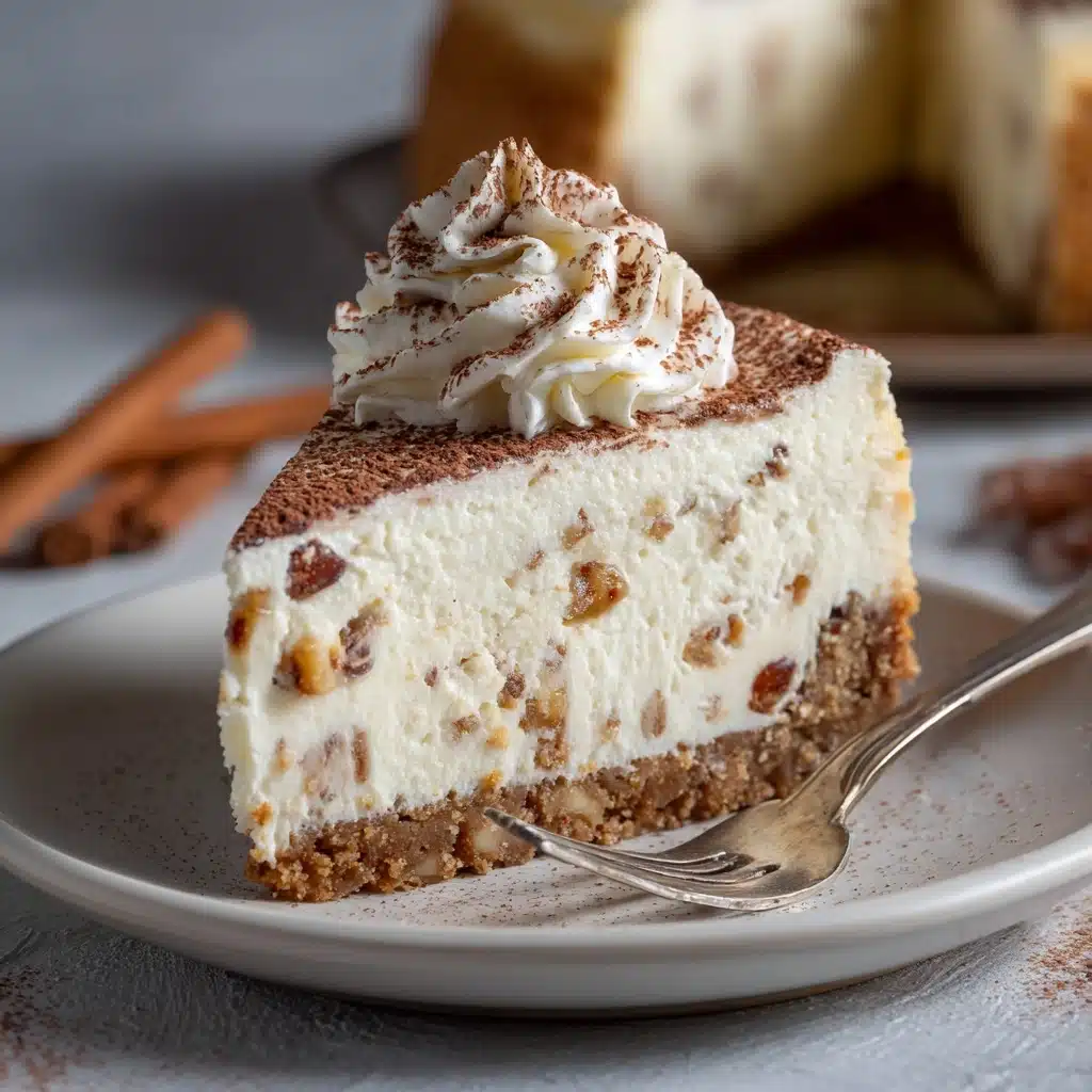 Instant Pot Cinnamon Roll Cheesecake Recipe - Recipe Image