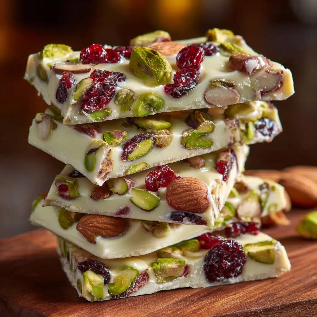 Delightful Pistachio Cranberry Bark Recipe - Recipe Image