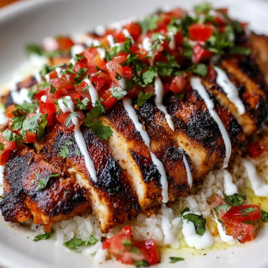 Tandoori Chicken Over Rice Recipe - Recipe Image