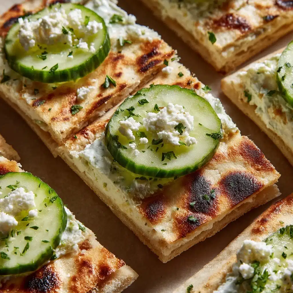 Crispy Cucumber Feta Wraps Recipe - Recipe Image