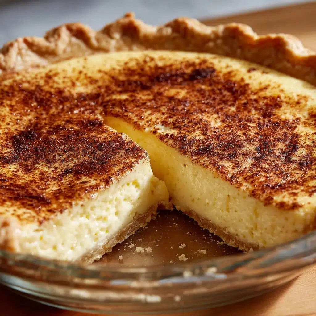 Old Fashioned Egg Custard Pie Recipe - Recipe Image