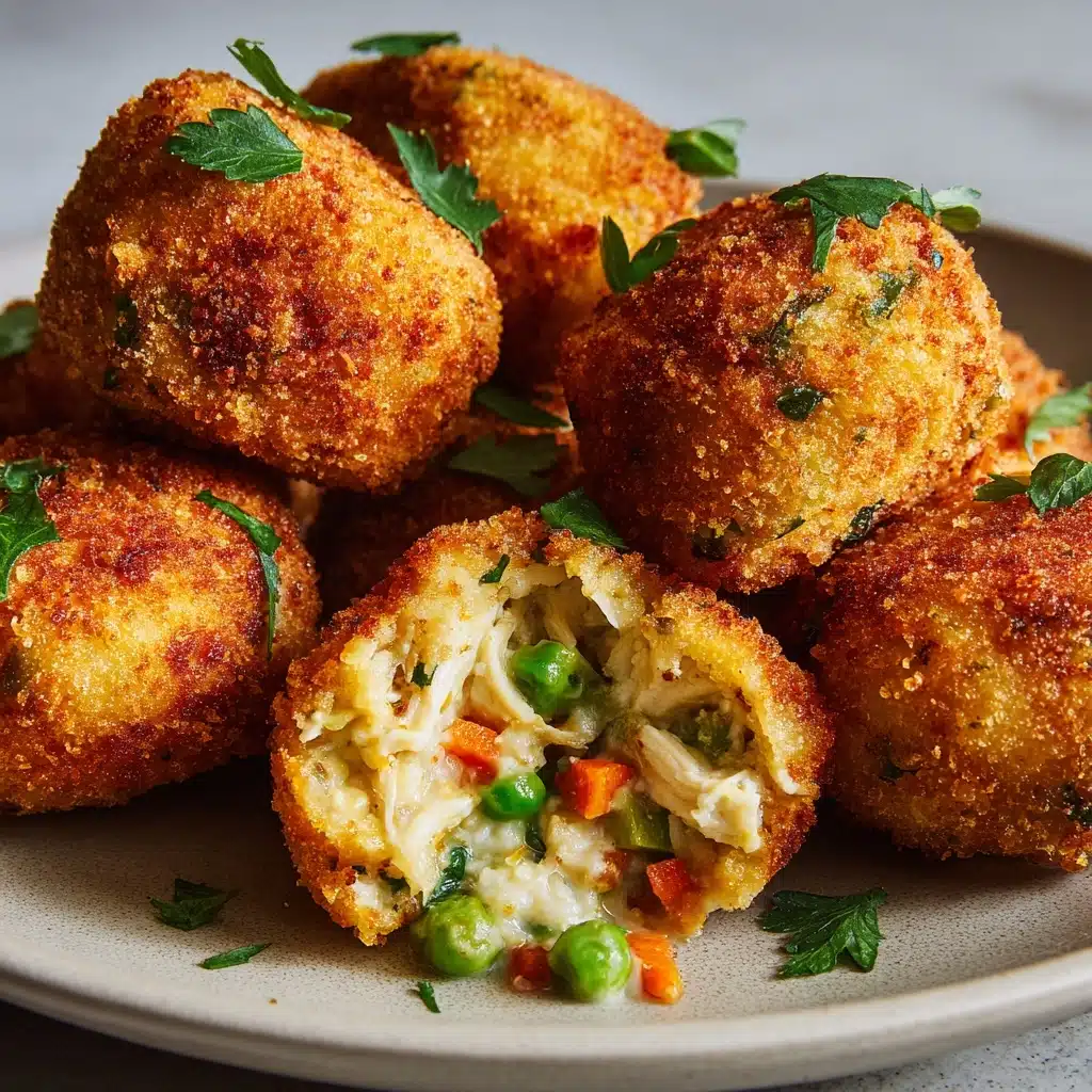 Chicken Pot Pie Croquettes Recipe - Recipe Image