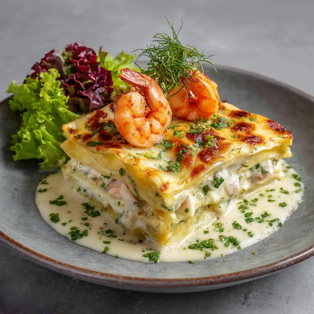 Seafood Lasagna with Shrimp & Crab – The Ultimate Comfort Food Recipe - Recipe Image