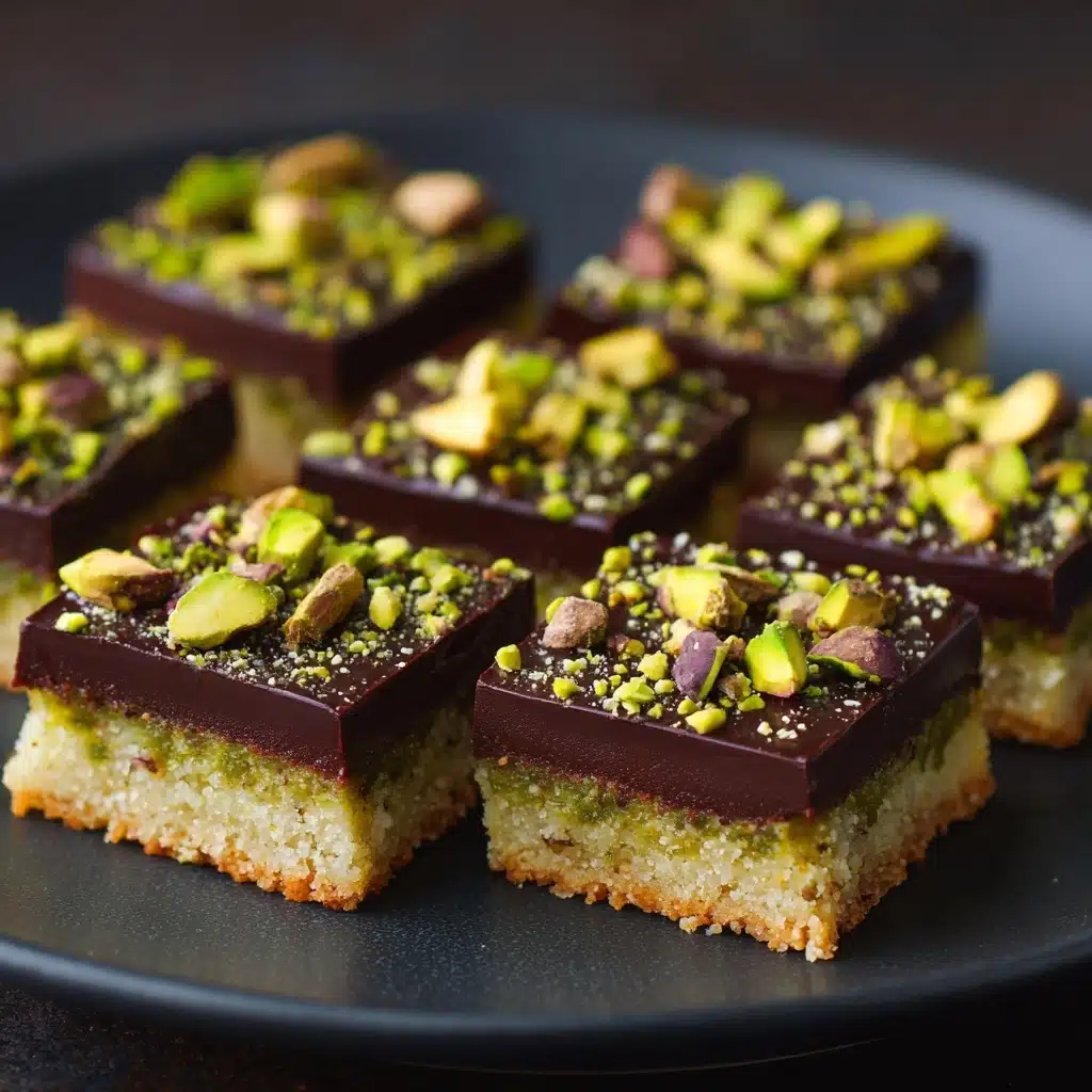 Pistachio Kunafa Brownie Recipe - Recipe Image
