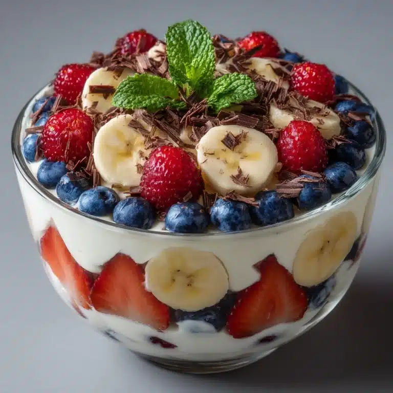 Red White and Blue Cheesecake Salad Recipe