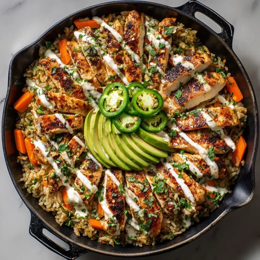 Creamy Cilantro Lime Chicken and Rice Recipe - Recipe Image