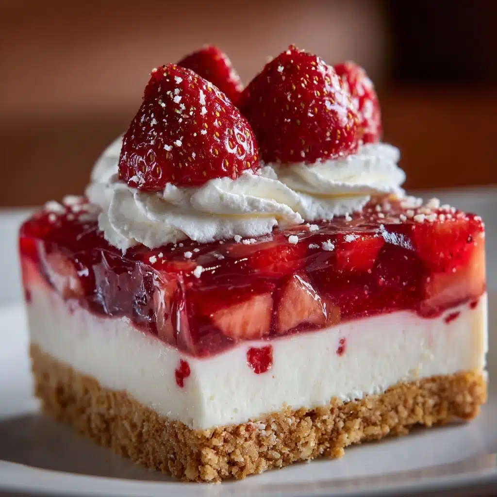 Strawberry Shortcake Cheesecake Recipe - Recipe Image