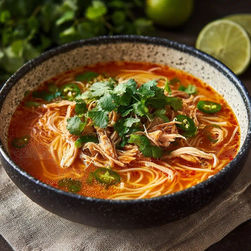 Spicy Chicken Soup Recipe - Recipe Image