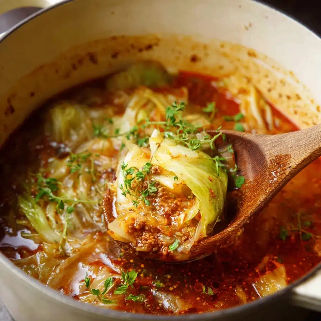 Polish Stuffed Cabbage Soup Recipe - Recipe Image